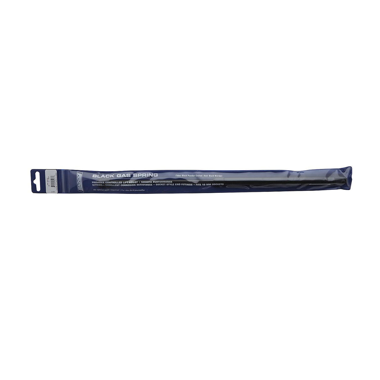 Seachoice Black Gas Spring, 20 In. Compressed-12 In. Extended, 90 Pounds of Force