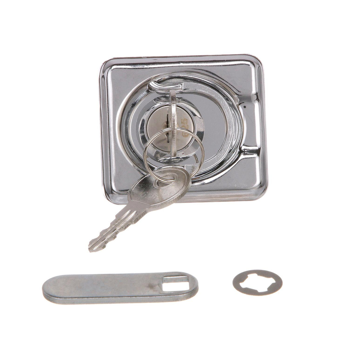 Seachoice Locking Lifting Ring, Stamped 304 Stainless Steel, Includes 2 Keys