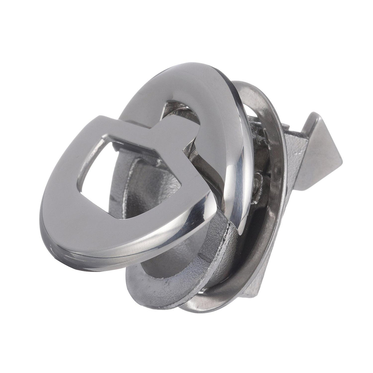 Seachoice Non-Locking Grand Slam Latch, 316 Stainless Steel, Mini Round 1-3/8 in., Watertight