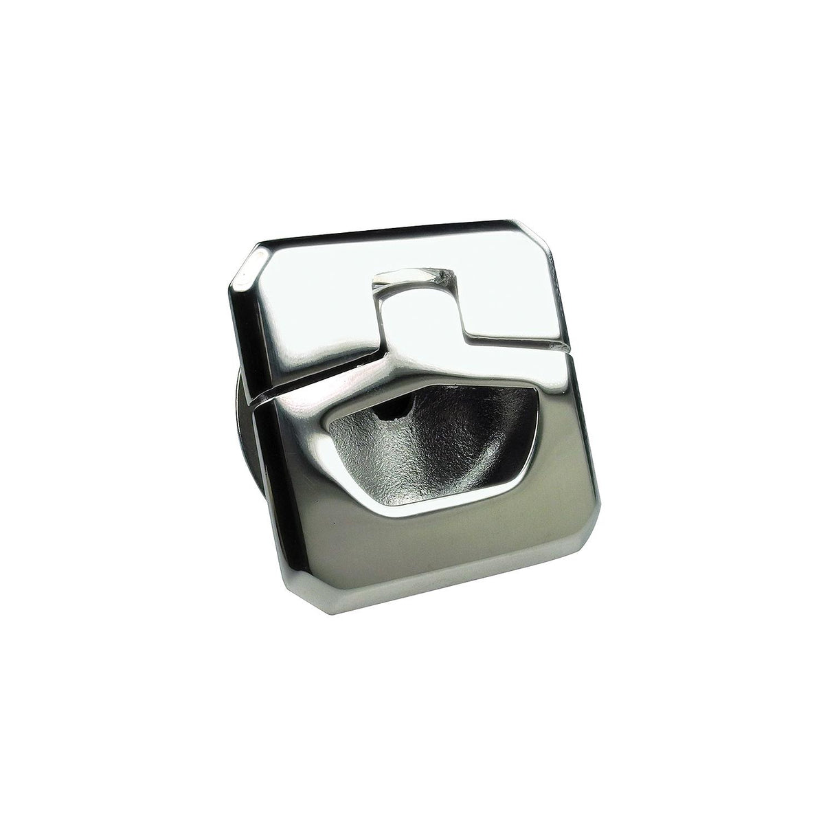 Seachoice Non-Locking Grand Slam Latch, 316 Stainless Steel, Square 1-3/4 In., Watertight