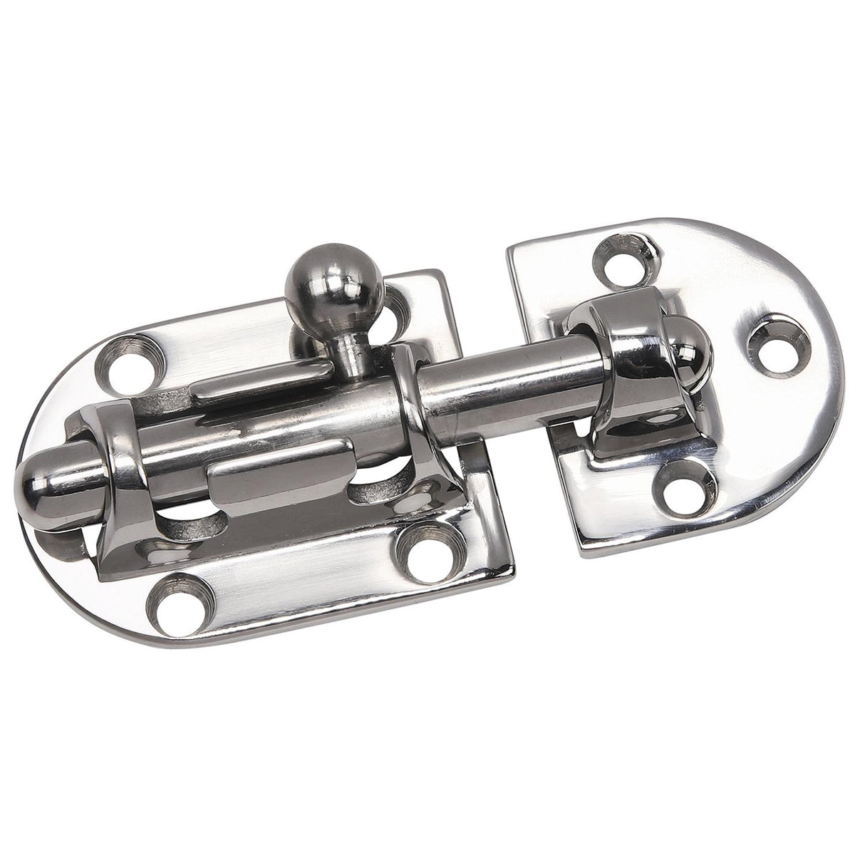 Seachoice 35704 Barrel Bolt, 316 Stainless Steel, 3.5" x 1.5"