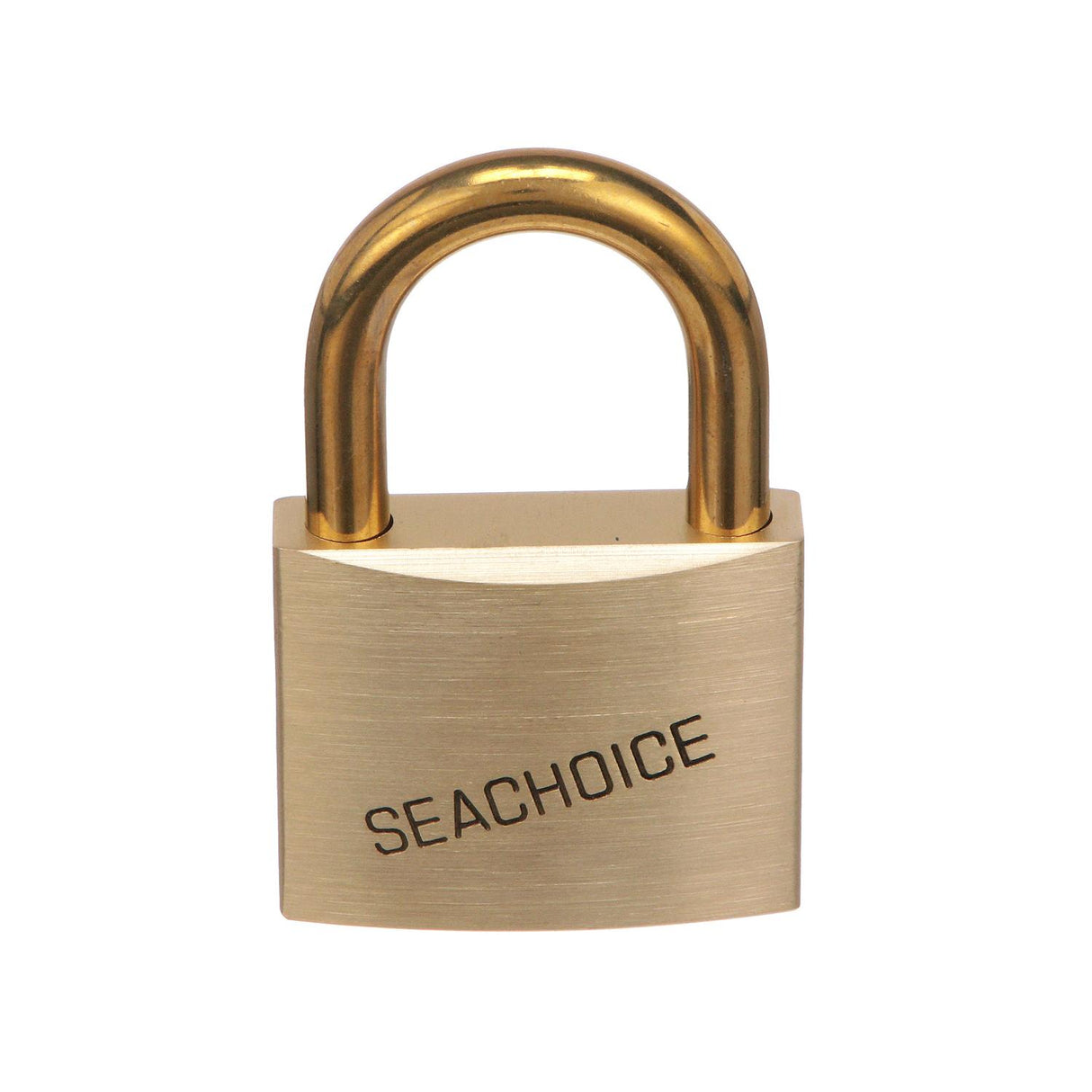 Seachoice Solid Brass Padlock, 2 in., Set of 3 Keyed Alike