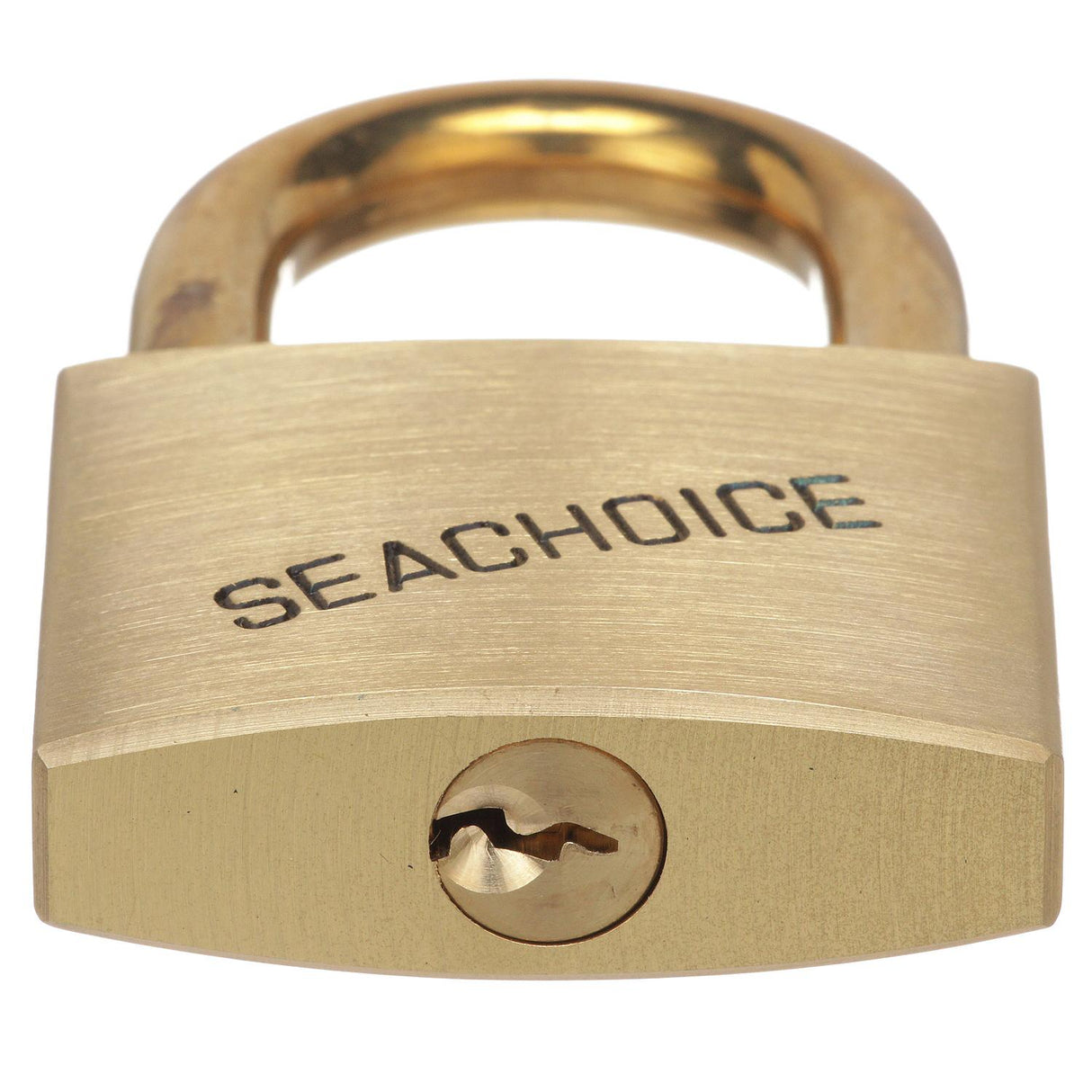 Seachoice Solid Brass Padlock, 2 in., Set of 3 Keyed Alike