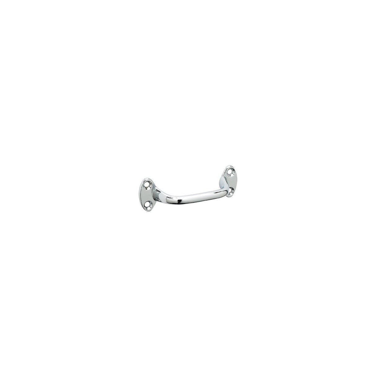 Seachoice Heavy Duty Transom Handle, Triple Chrome-Plated Cast Brass, 6 in. Round Grip