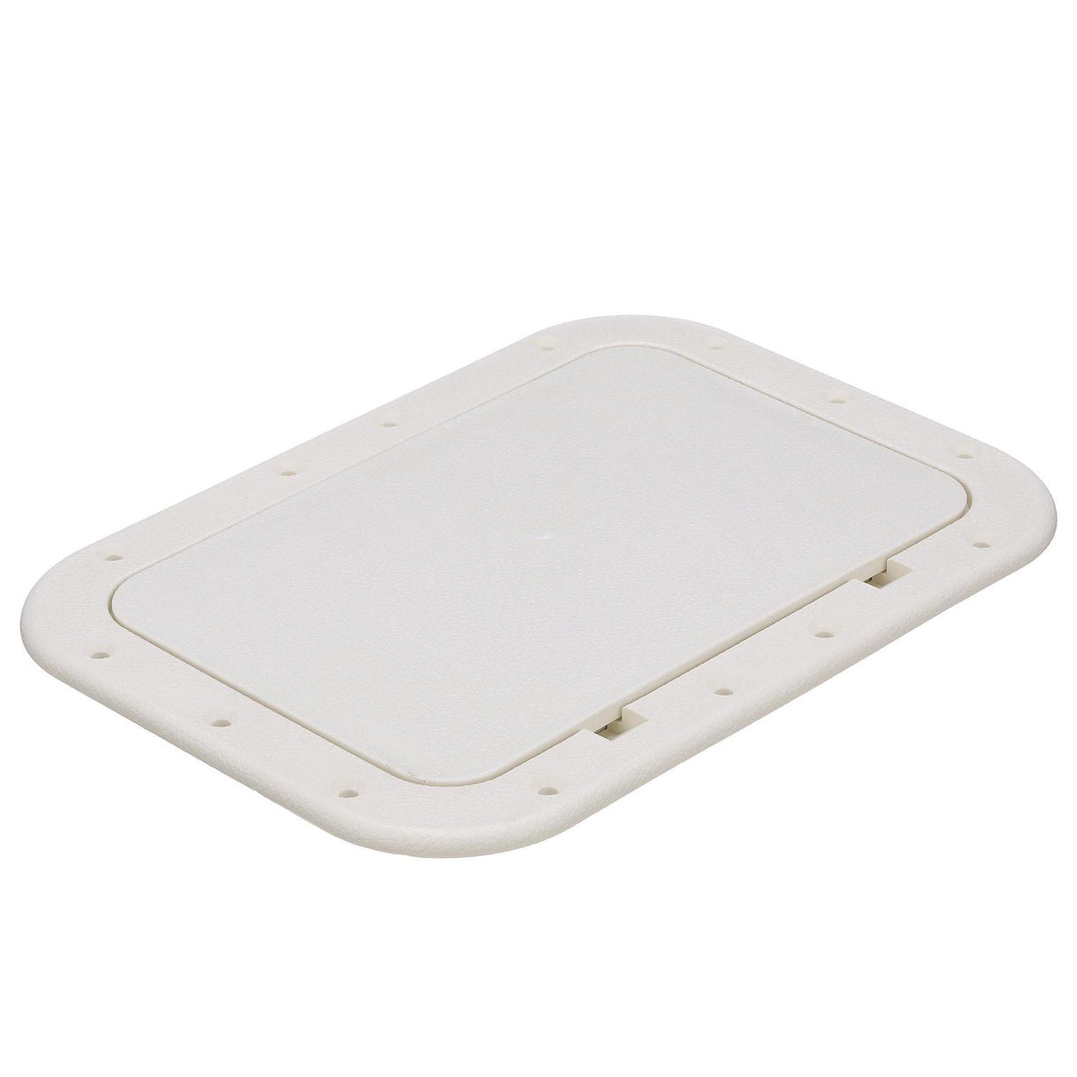 Seachoice White Pry-Out Hatch, 7 In. X 11 In. Inner Dimensions, Acetone Proof Polypropylene