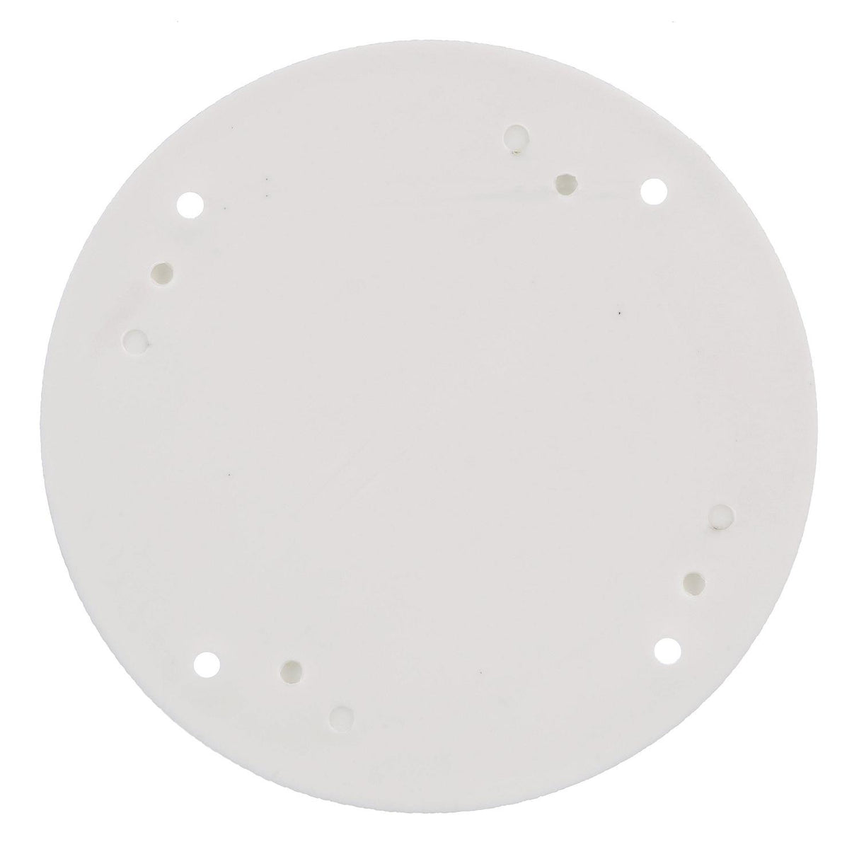 Seachoice 39601 Mounted Boat Plate Cover, Arctic White Finish, Up to 4 in.