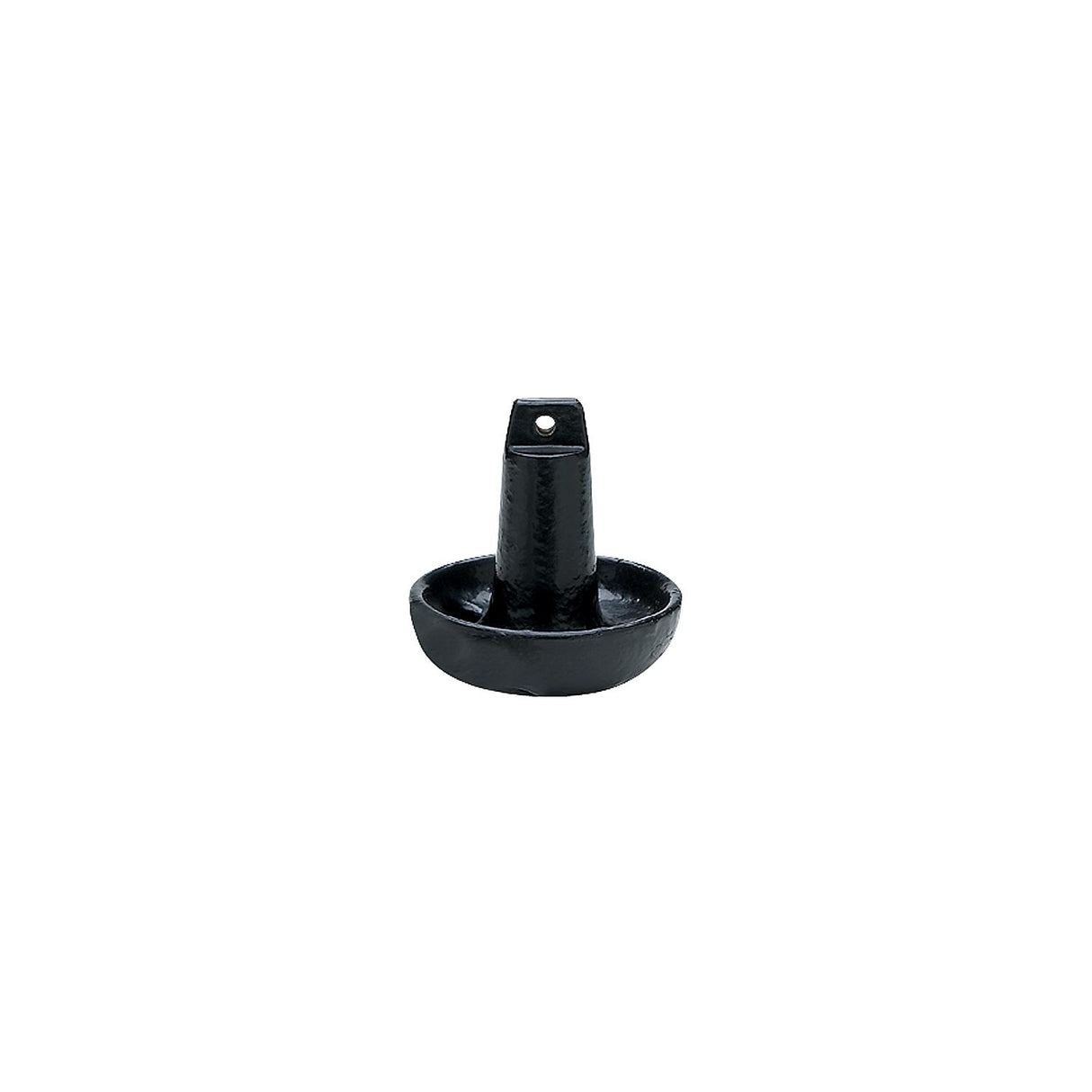 Seachoice Mushroom Anchor, Vinyl Coated Cast Iron, Black, 15 Lbs., Boats Up to 16 Ft. Long