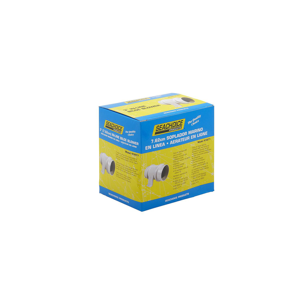 Seachoice In-Line Exhaust Blower, 3 In.
