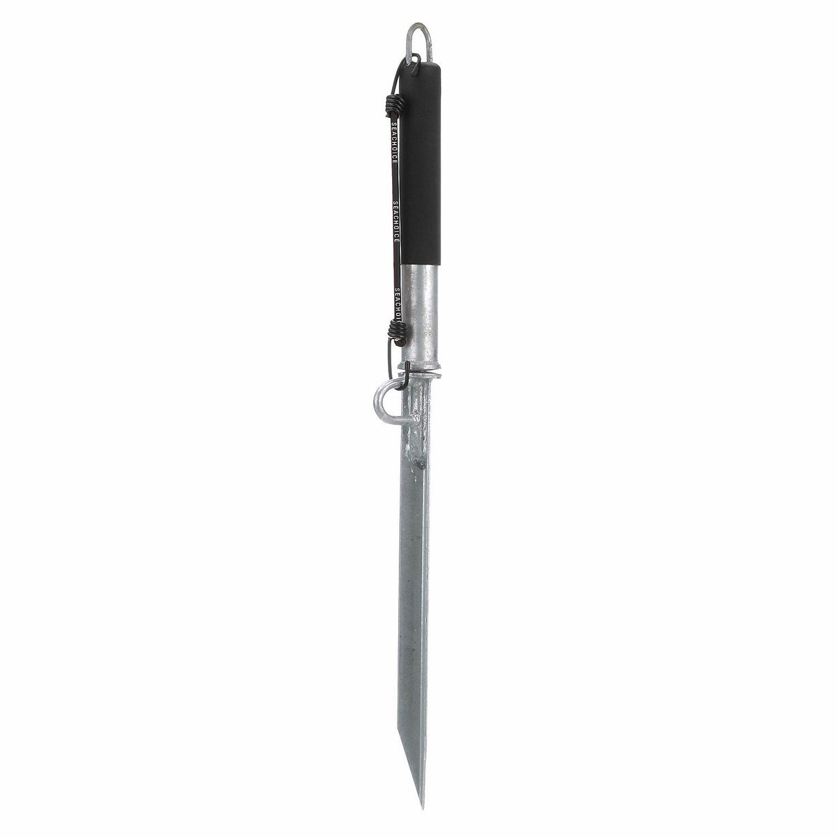Seachoice Beach Spike in Galvanized Steel For PWC or Boat up to 30 Ft., Anchor, Self-Hammering Action w/ Rubber-Coated Handle