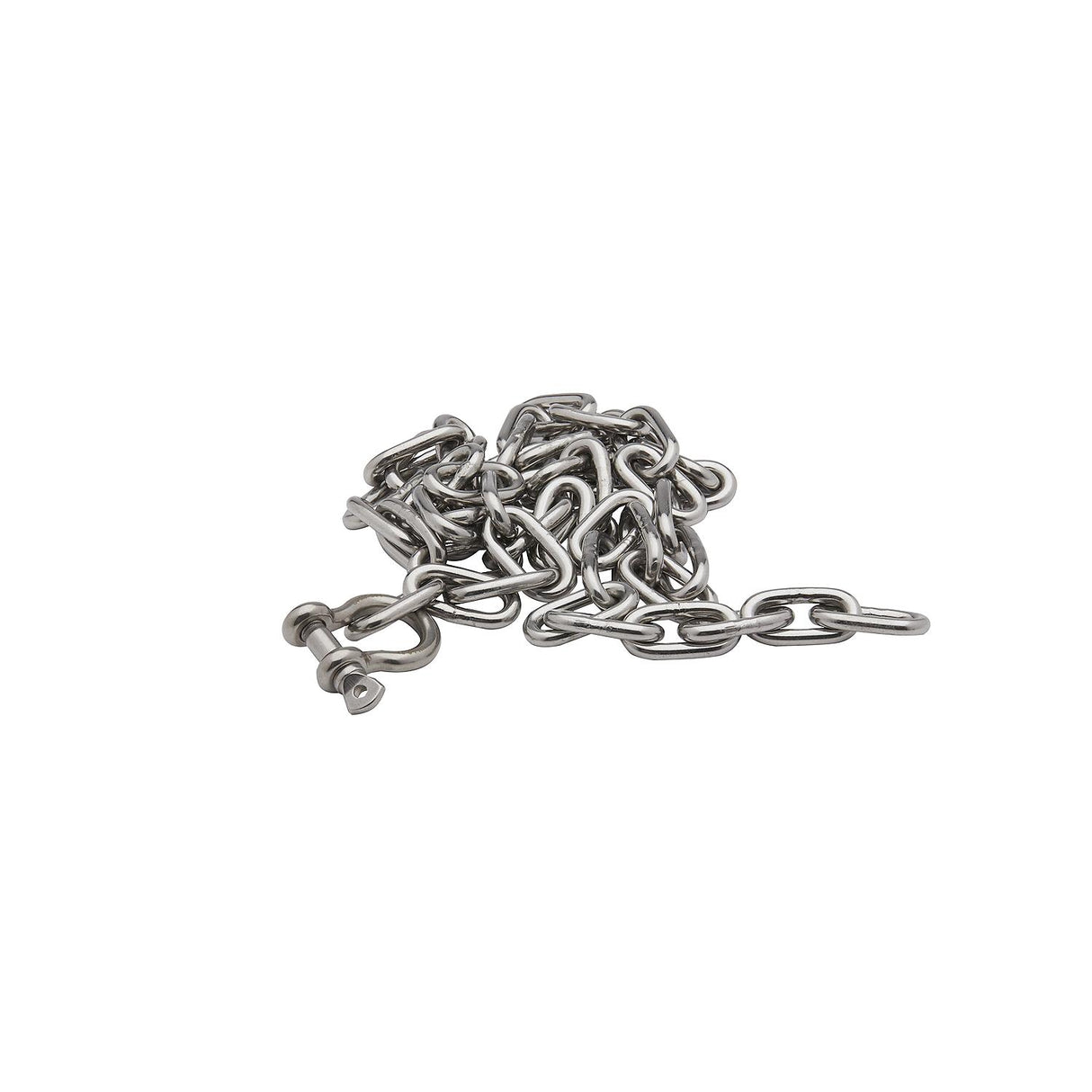 Seachoice 304 Stainless Steel Chain with Shack, 3/16 In. x 4 Ft.