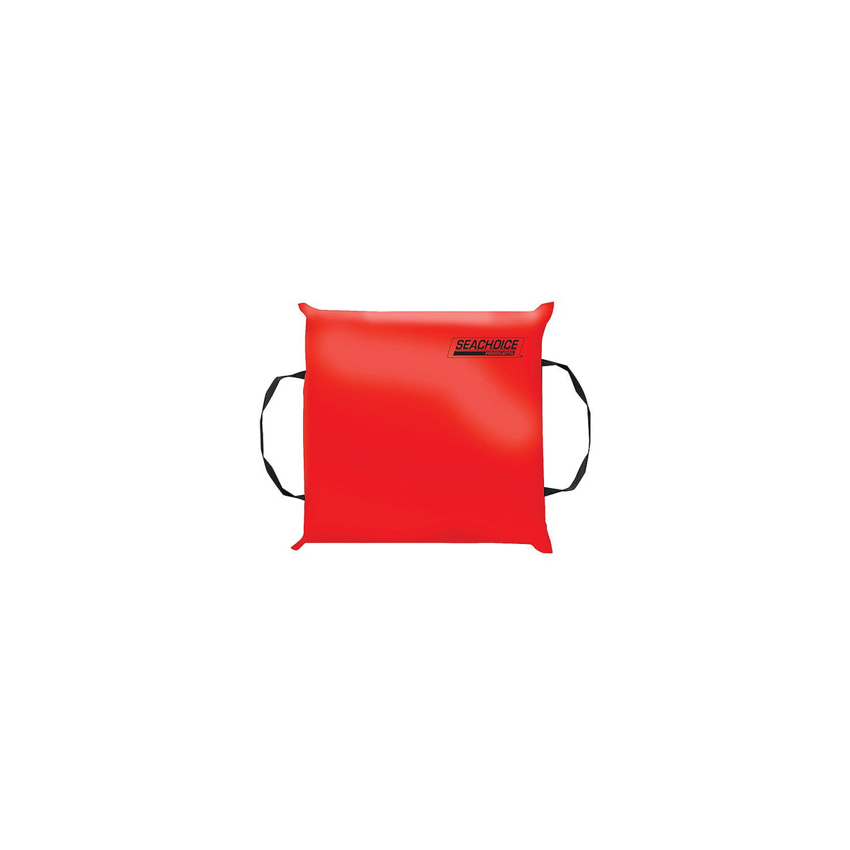Seachoice Emergency Marine Foam Flotation Cushion, Square, 15 In. X 15 In., Red
