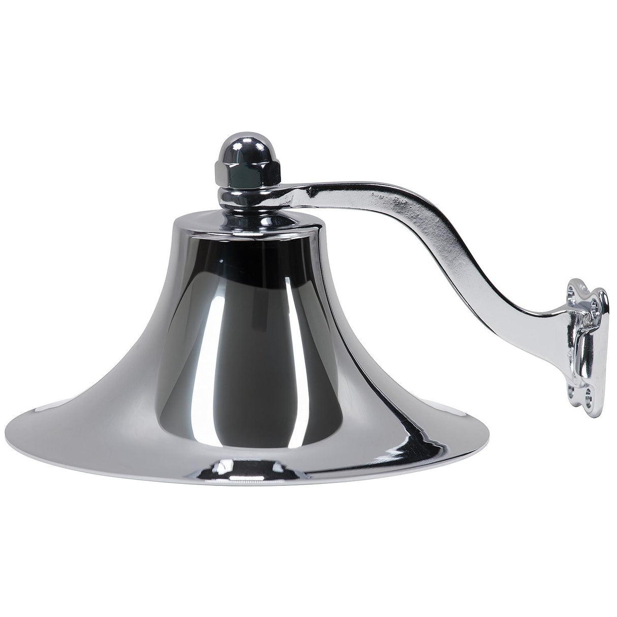 Seachoice Marine Fog Bell, 6 In. Diameter, Triple Chrome-Plated Cast Brass