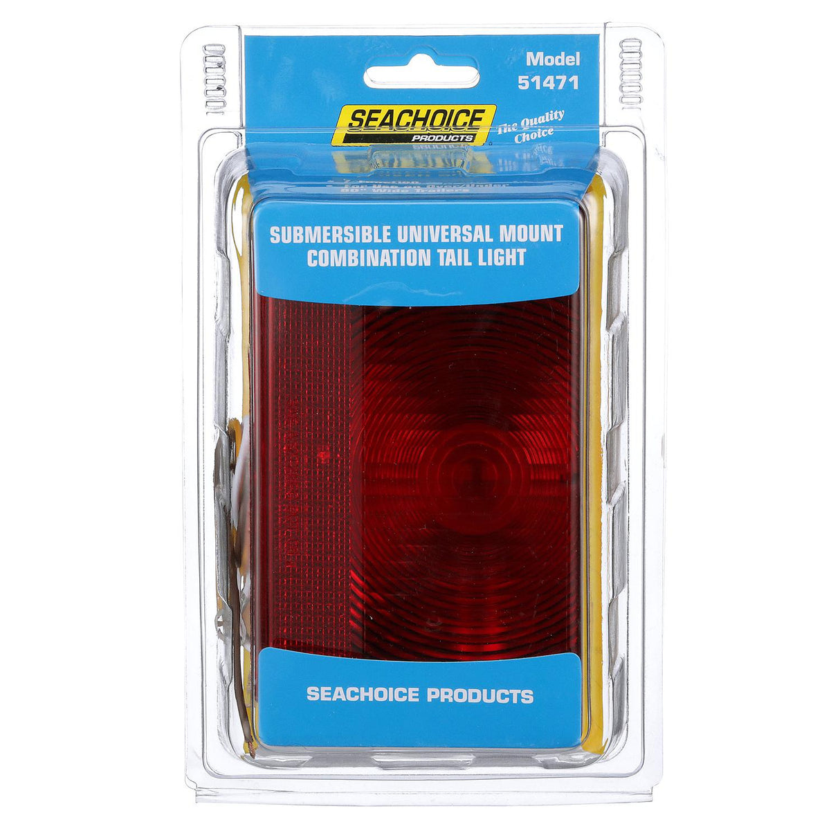 Seachoice Submersible Universal Mount Combination Tail Light for Over 80 in. Applications, 8-Function, Driver Side
