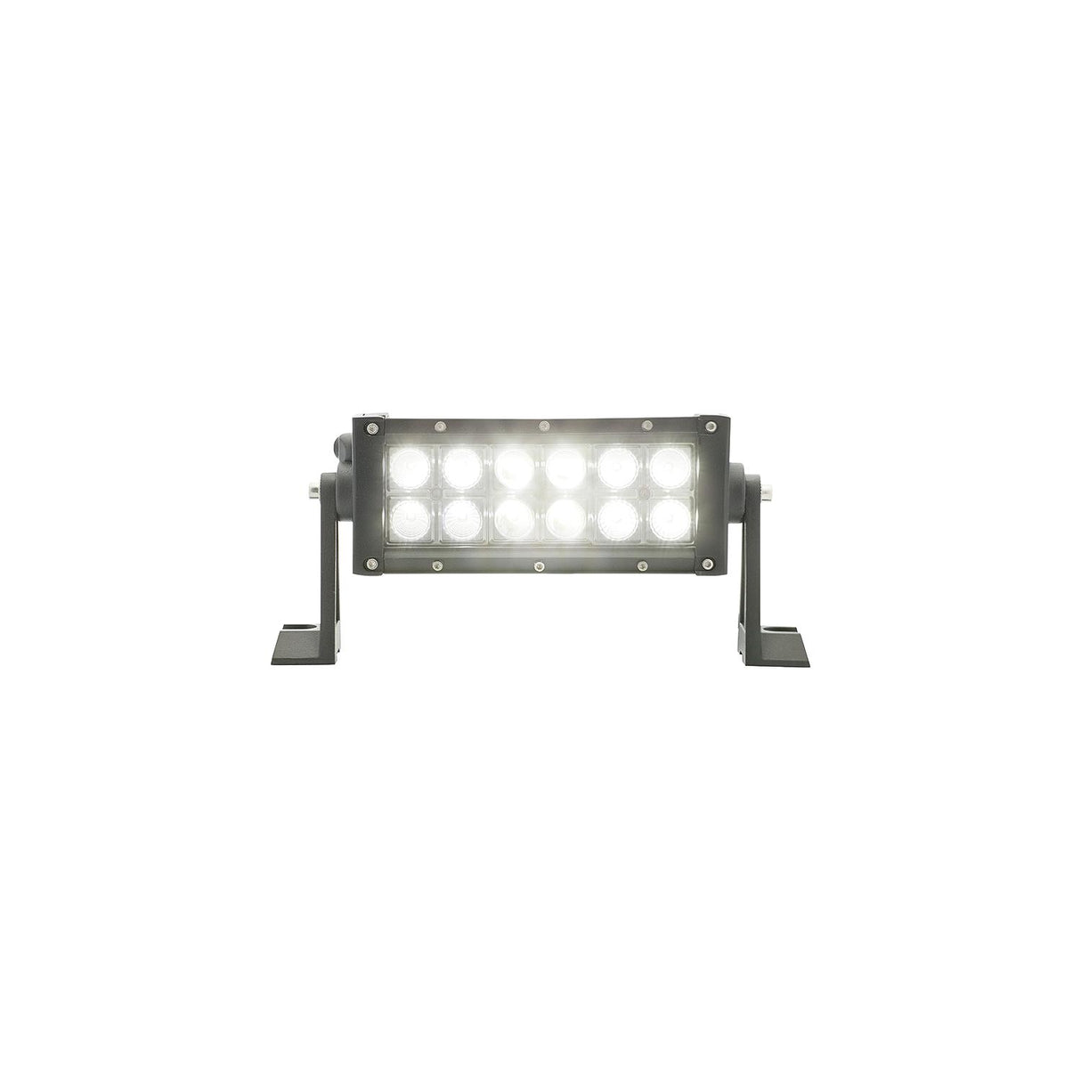 Seachoice 51701 LED Spot/Flood Light Bar, Black Housing, 12 LEDs, 7.25", 12/24V