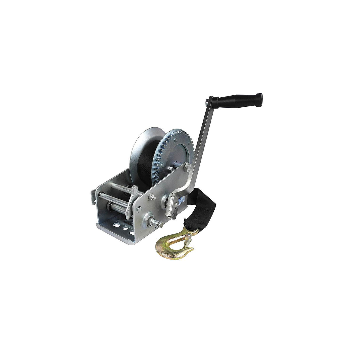 Seachoice 52261 Trailer Winch, Strap with Hook, Two Speed, Max Load 3,000 Lbs.