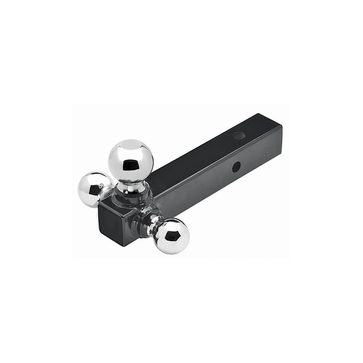 Seachoice Tri Ball Mount Solid Shank Trailer Hitch, 2 in., Chrome