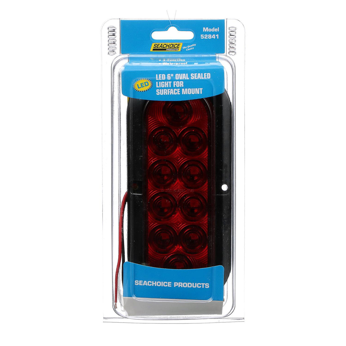 Seachoice LED 6-in. Oval Sealed Lights for Surface Mount