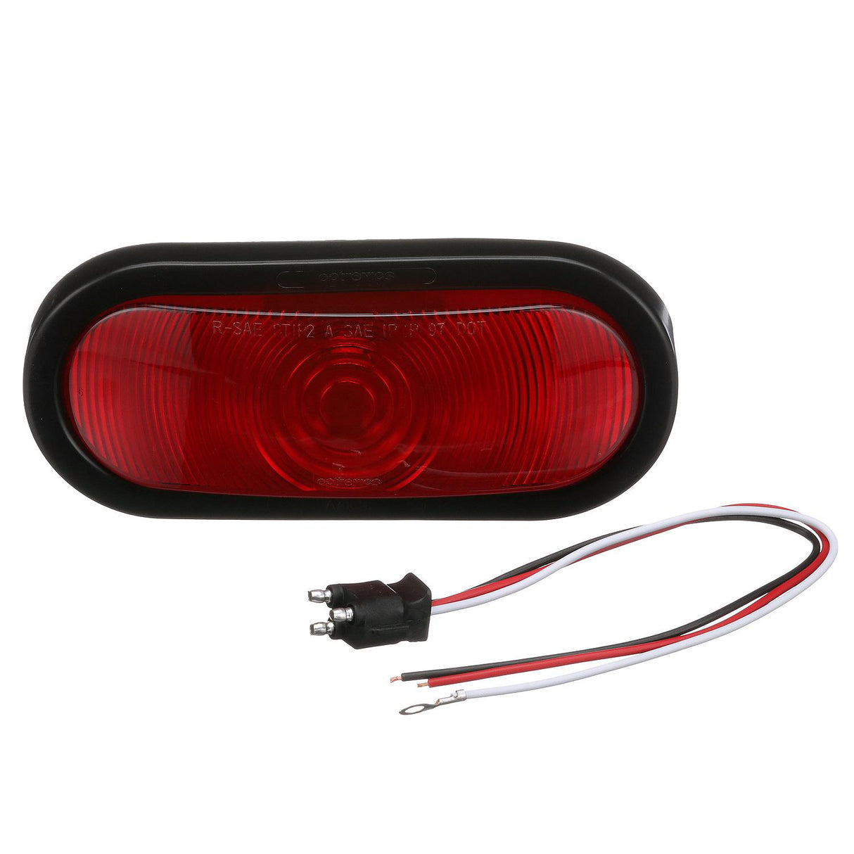 Seachoice 3-Function Sealed Oval Flush-Mount Tail Light