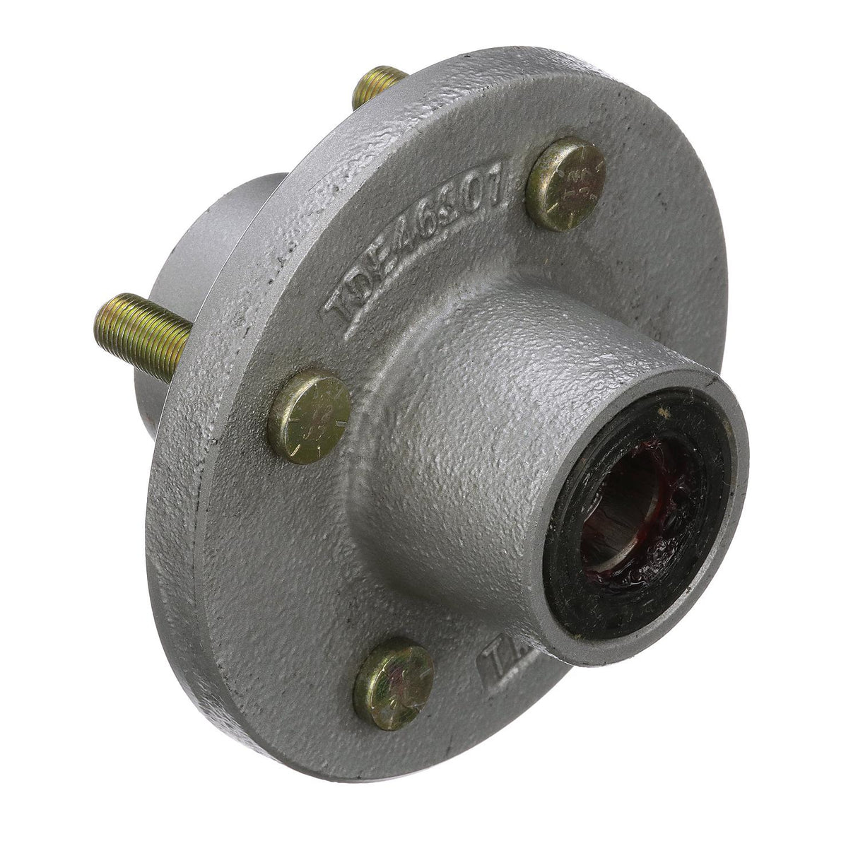 Seachoice 53021 Trailer Wheel Hub, 1 In. Axle, 4 Lug, Galvanized, Pregreased