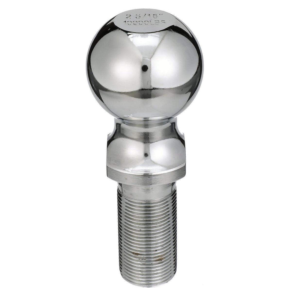 Seachoice SEA Class IV Trailer Hitch Ball, 2-5/16 in. Ball, 1-1/4 in. X 2-3/4 in. Shank, Chrome Finish