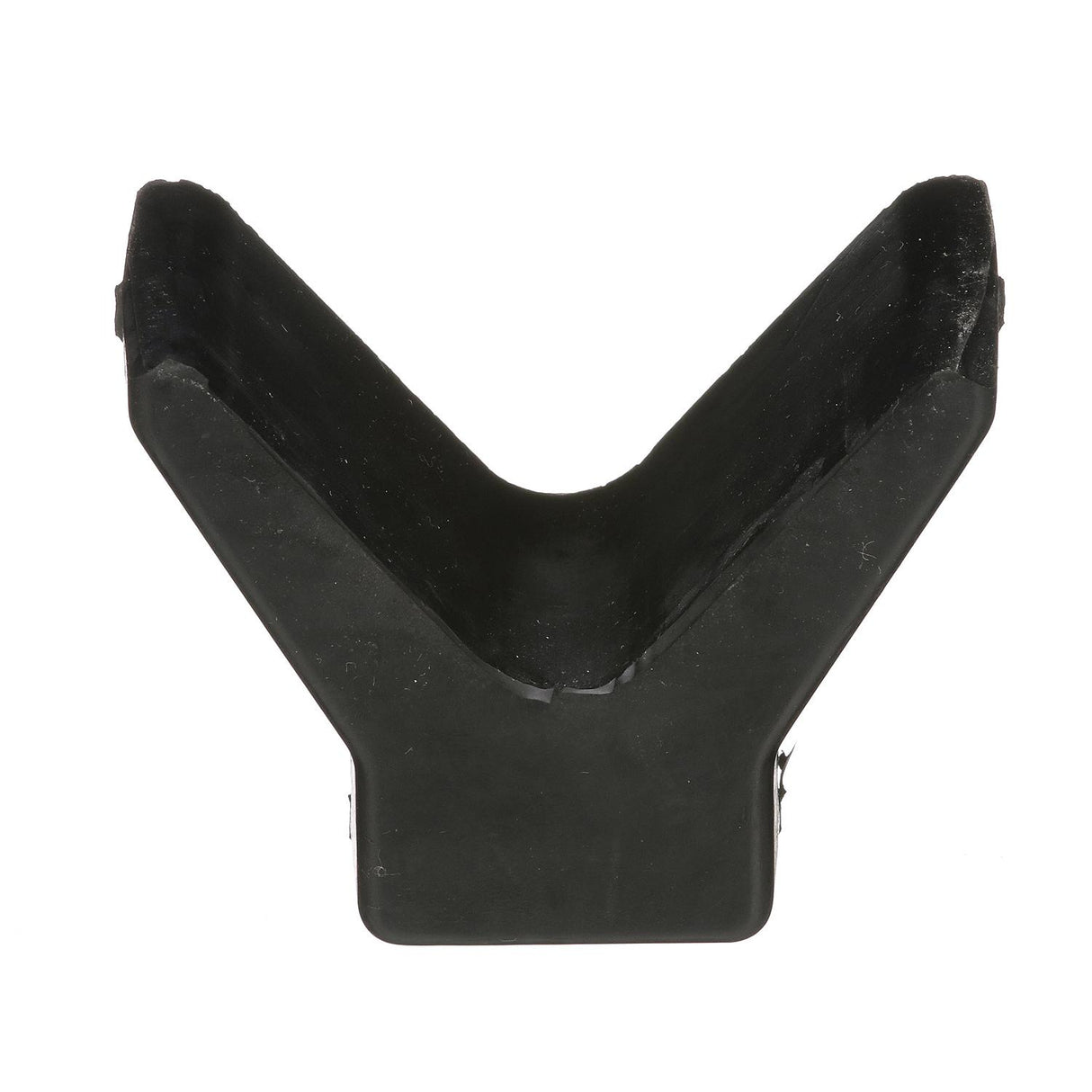 Seachoice Molded Y Bow Stop, Black, Boat Trailer, 3 In. X 3 In. X 1/2 In.