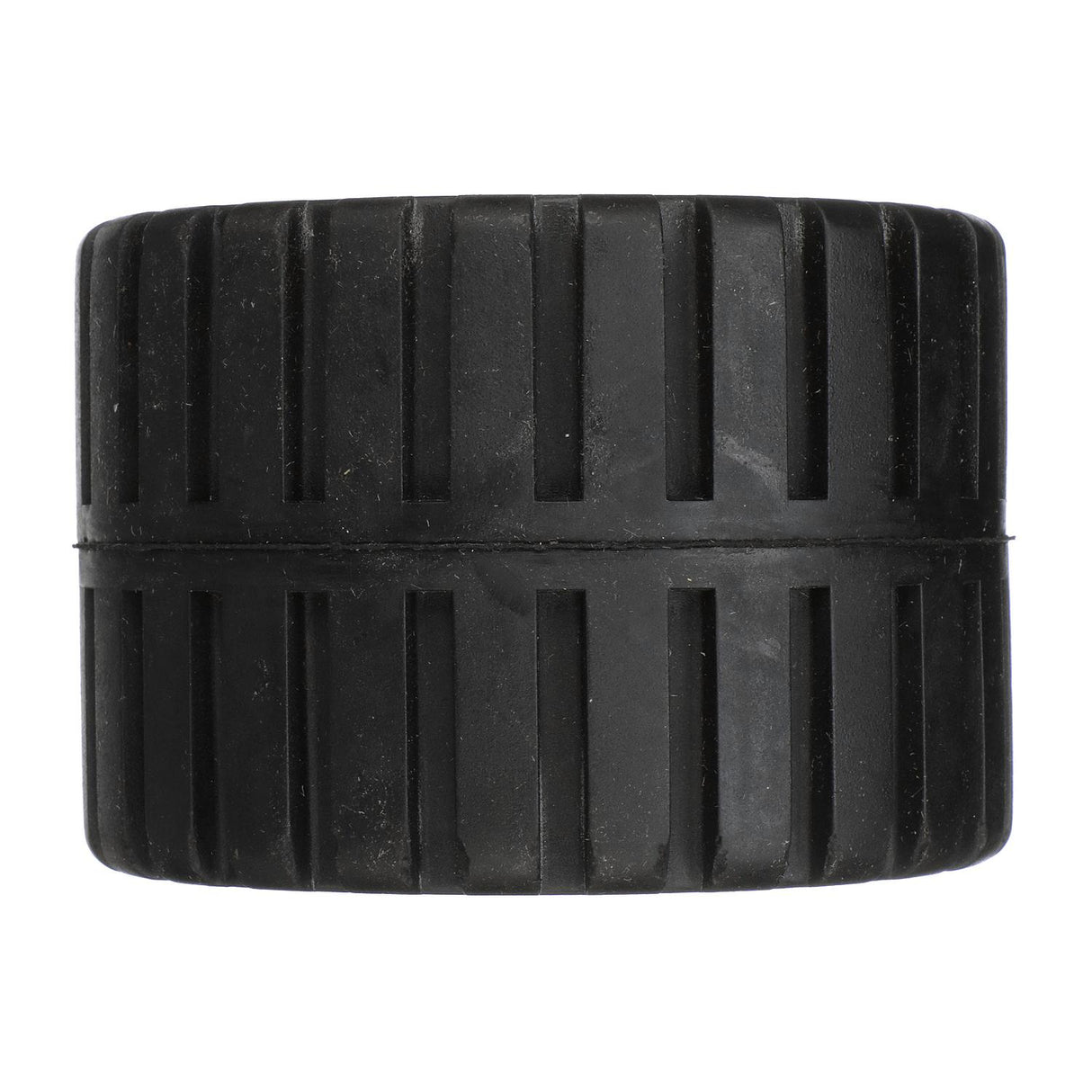 Seachoice Molded Ribbed Wobble Roller, Black, Boat Trailer, 3 In. X 7/8 In.