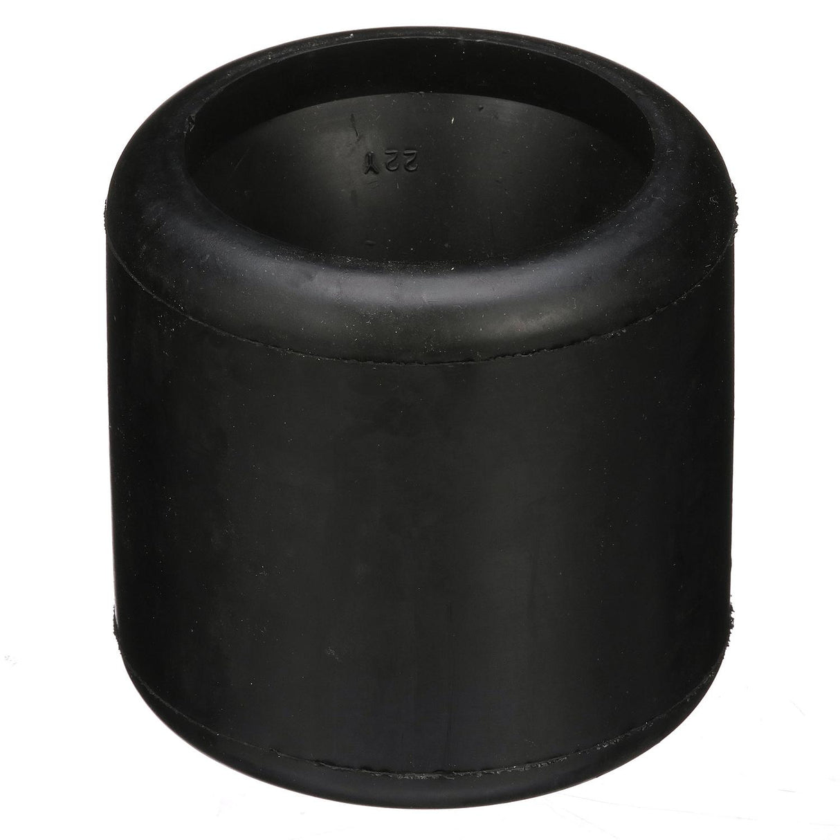 Seachoice Molded Ribbed Wobble Roller, Black, Boat Trailer, 4-1/4 In. X 3/4 In.
