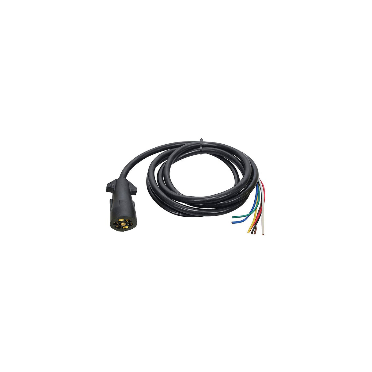 Seachoice 58111 Trailer Molded Connector, 7 Way, 8 Ft.