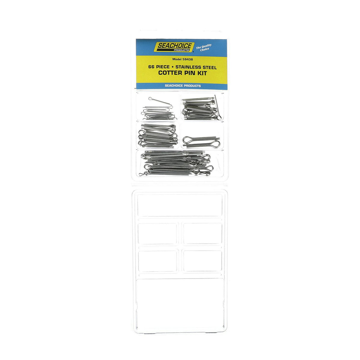 Seachoice Stainless Steel Cotter Pin Kit, 66 Piece