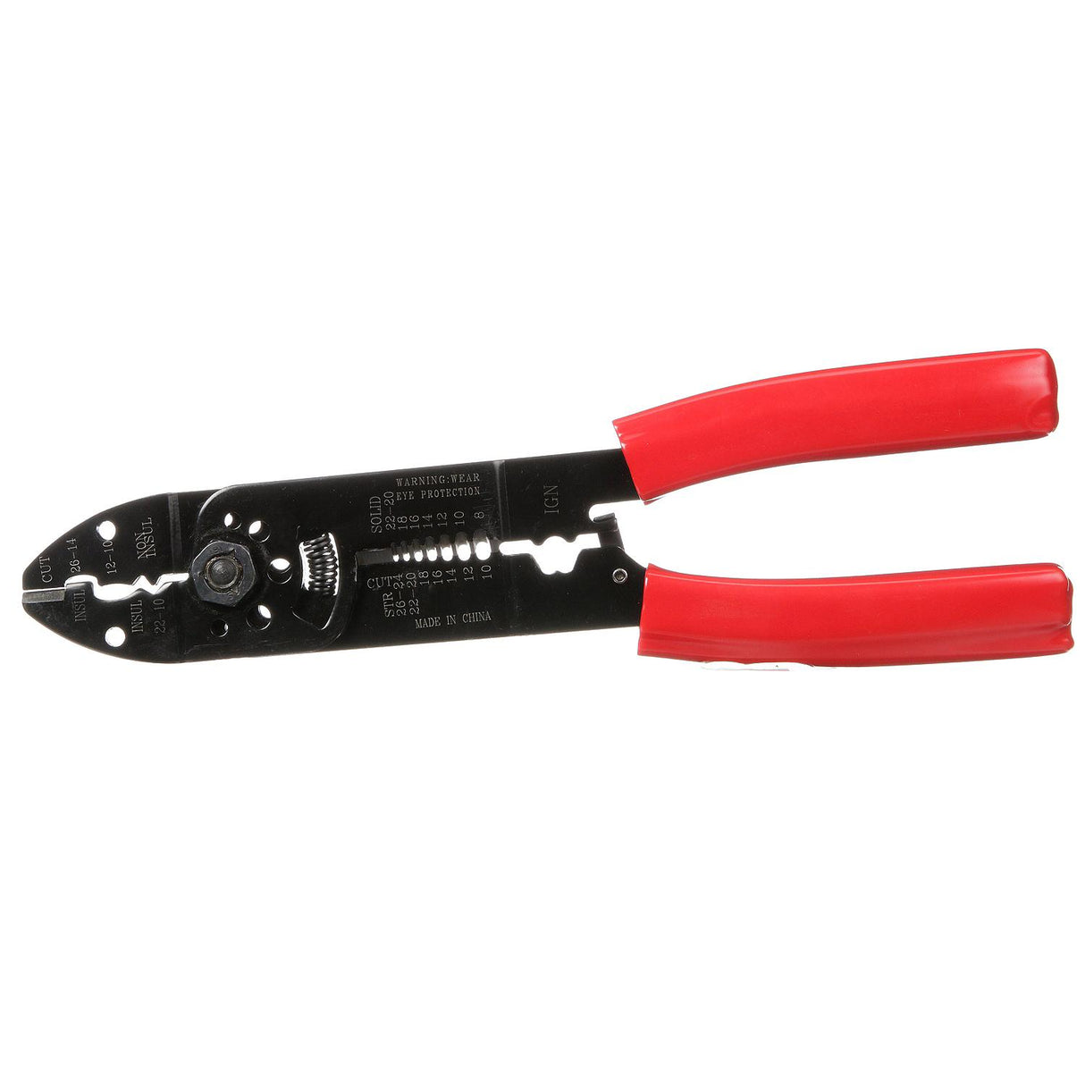 Seachoice Multi-Purpose Crimp Tool, Wire Cutter with Comfort Grips