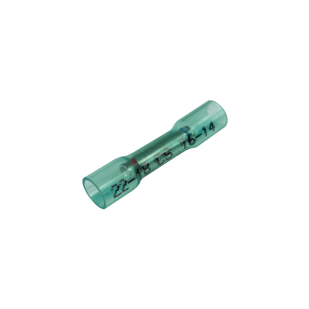 Seachoice Step Down 3-to-1 Heat Shrink Butt Connector, Marine Grade Heat-Shrinkable Butt Splices, Blue, Pack of 10, 22-18 to 16-14 Wire Range