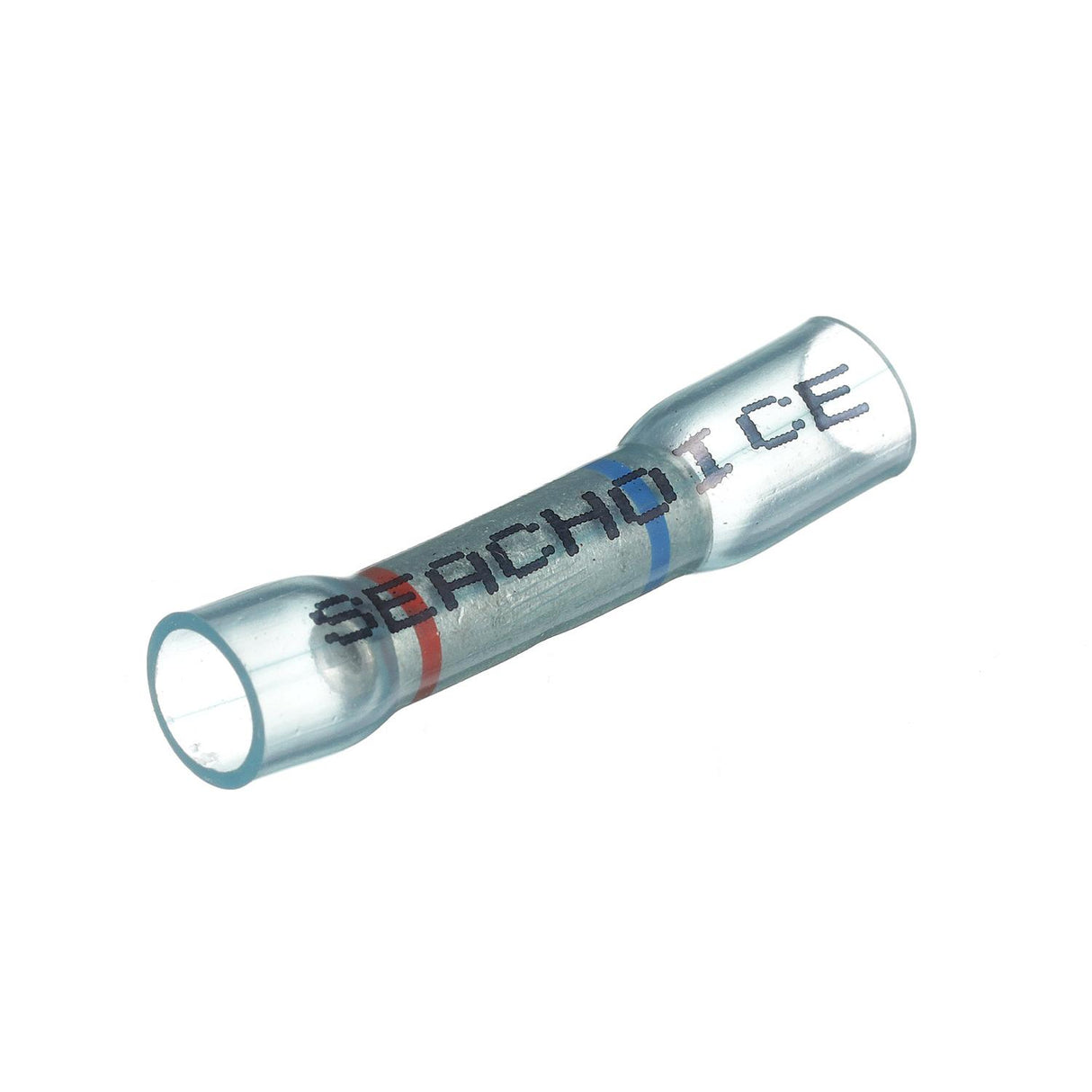 Seachoice Step Down 3-to-1 Heat Shrink Butt Connector, Marine Grade Heat-Shrinkable Butt Splices, Blue, Pack of 10, 22-18 to 16-14 Wire Range