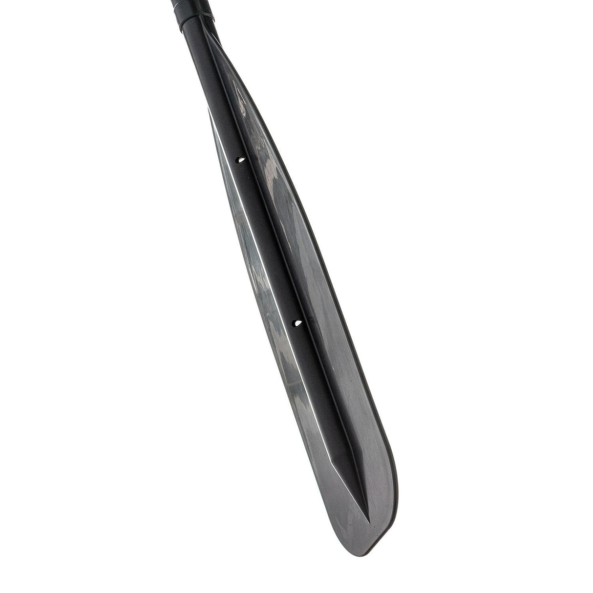Seachoice 4 Ft. Synthetic Paddle w/ Aluminum Shaft, 1 In. Diameter Shaft, Palm Grip, 22 In. X 6-1/8 In. Blade, Black