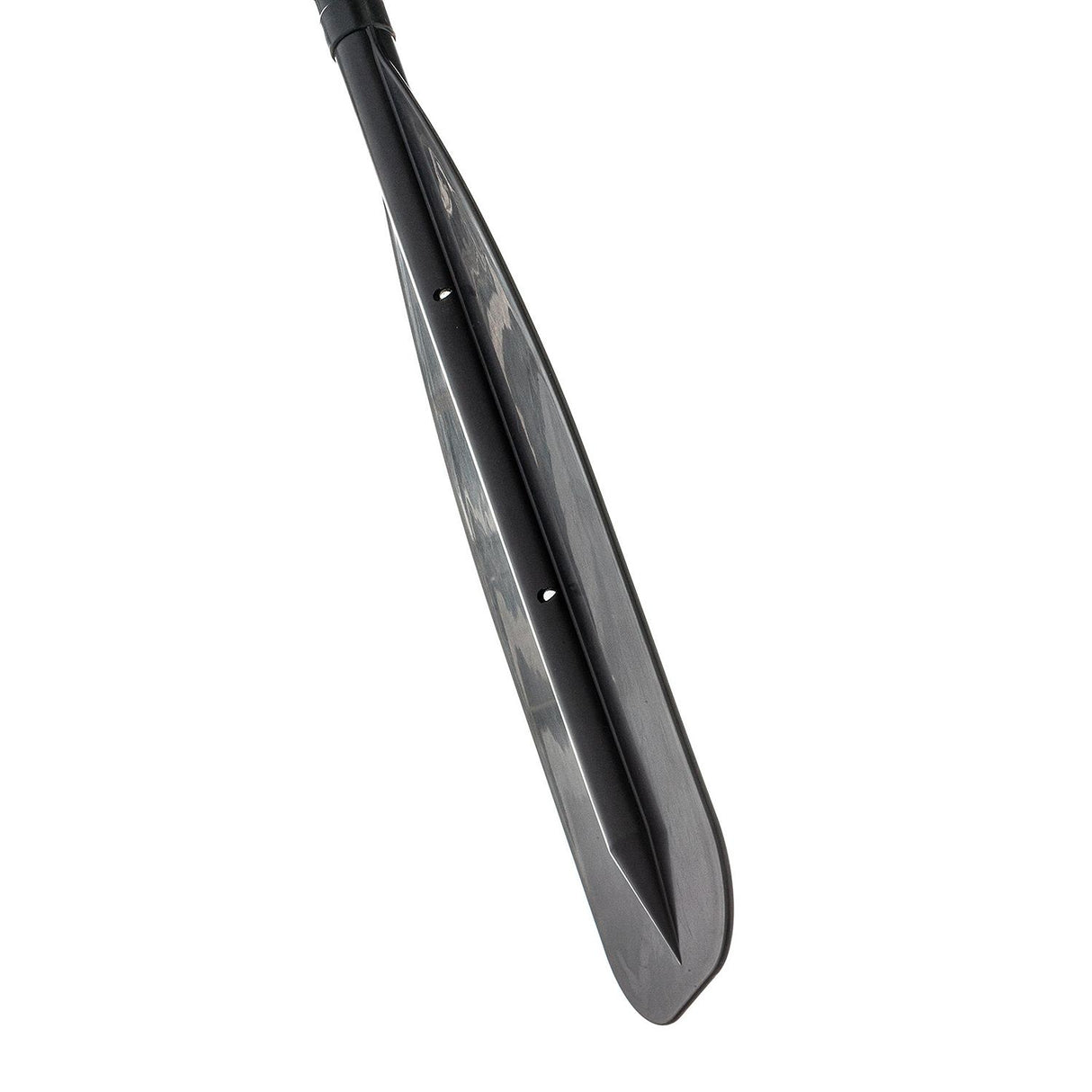 Seachoice 5 Ft. Synthetic Paddle w/ Aluminum Shaft, 1 In. Diameter Shaft, Palm Grip, 22 In. X 6-1/8 In. Blade, Black
