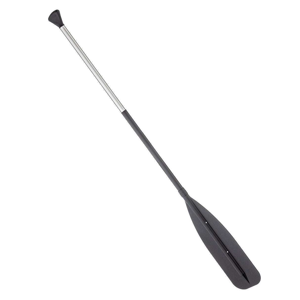 Seachoice 5 Ft. Synthetic Paddle w/ Aluminum Shaft, 1 In. Diameter Shaft, Palm Grip, 22 In. X 6-1/8 In. Blade, Black