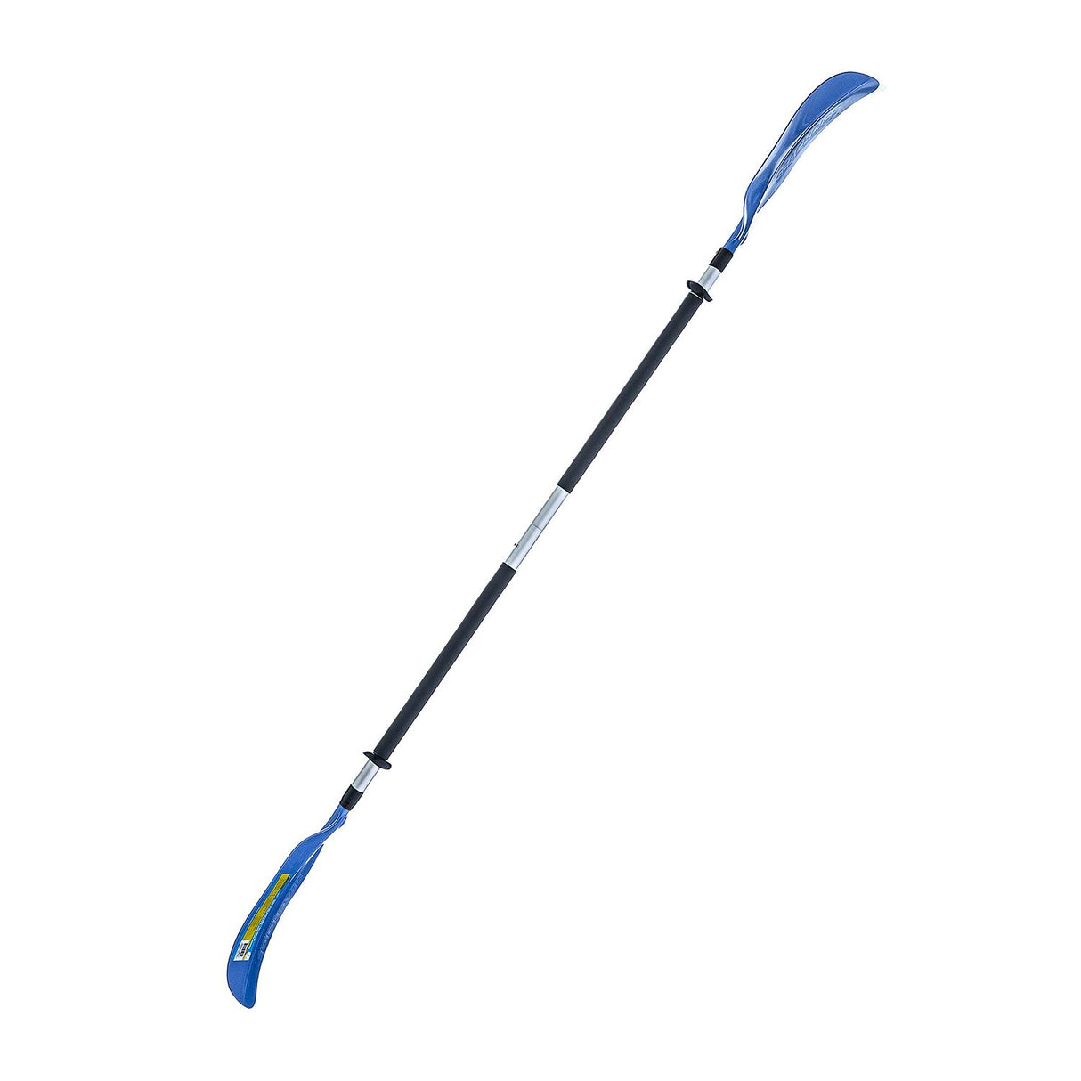 Seachoice 7 Ft. Curved-Blade Kayak Paddle, 2-Piece 1-1/8 in. Diameter Anodized Aluminum Shaft, 17 in. X 7-3/8 in. Blades