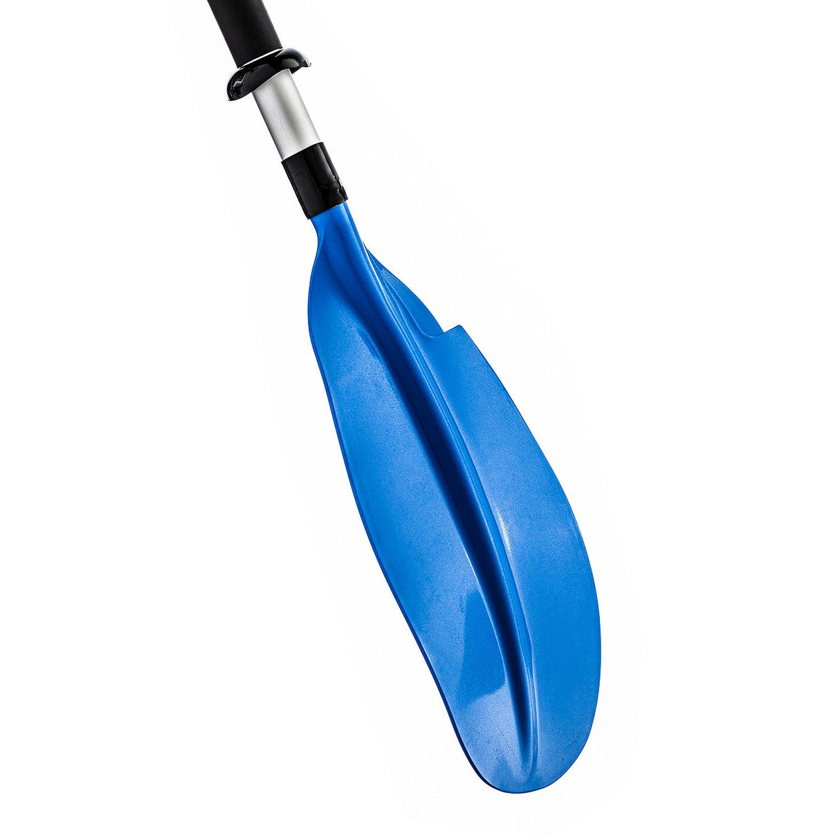 Seachoice 8 Ft. Curved-Blade Kayak Paddle, 2-Piece 1-1/8 in. Diameter Anodized Aluminum Shaft, 17 in. X 7-3/8 in. Blades