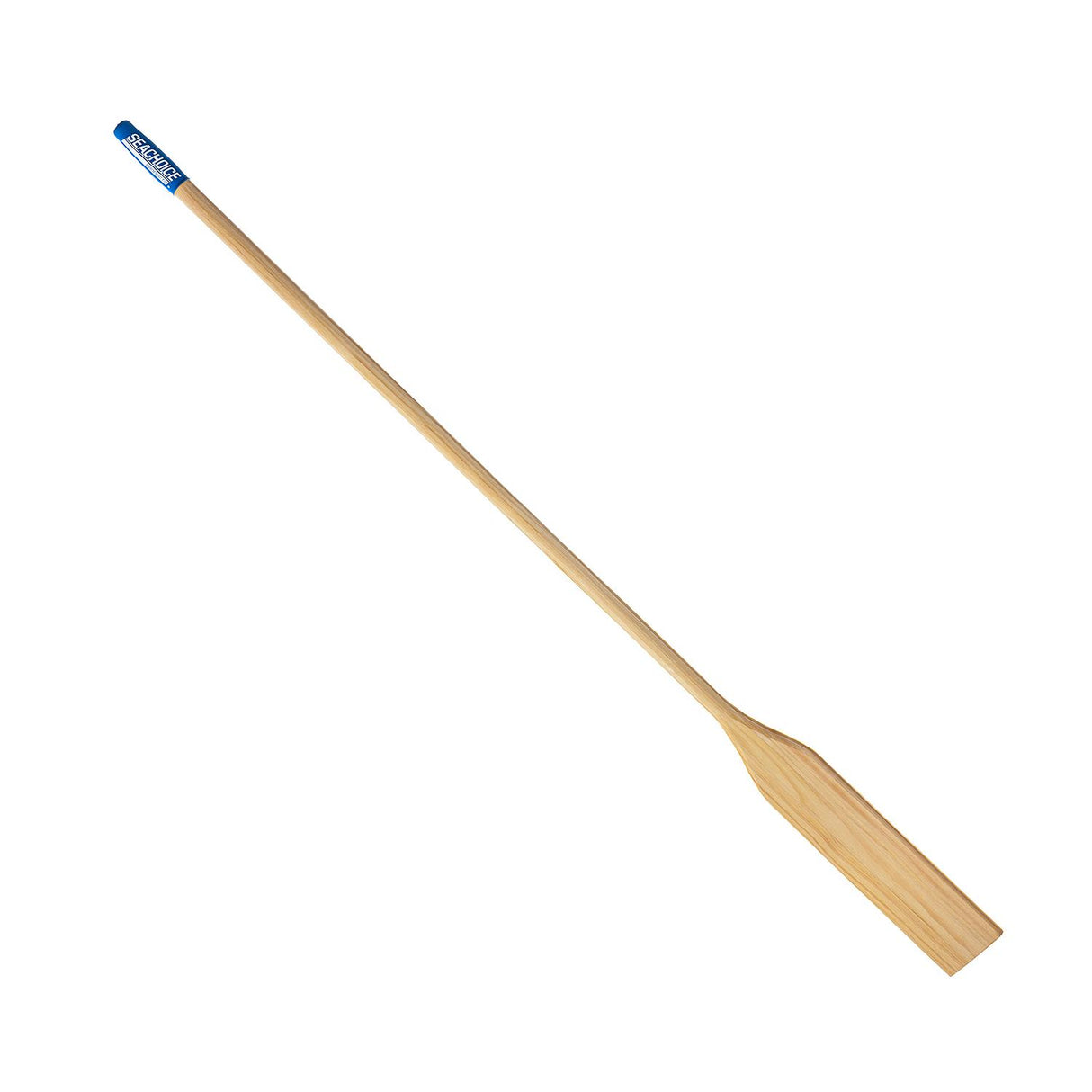 Seachoice 71154 6 Ft. Wood Oar, New Zealand Pine Construction, 21-1/4 in. X 4-5/16 in. Blade, Comfort Grip, Clear Finish