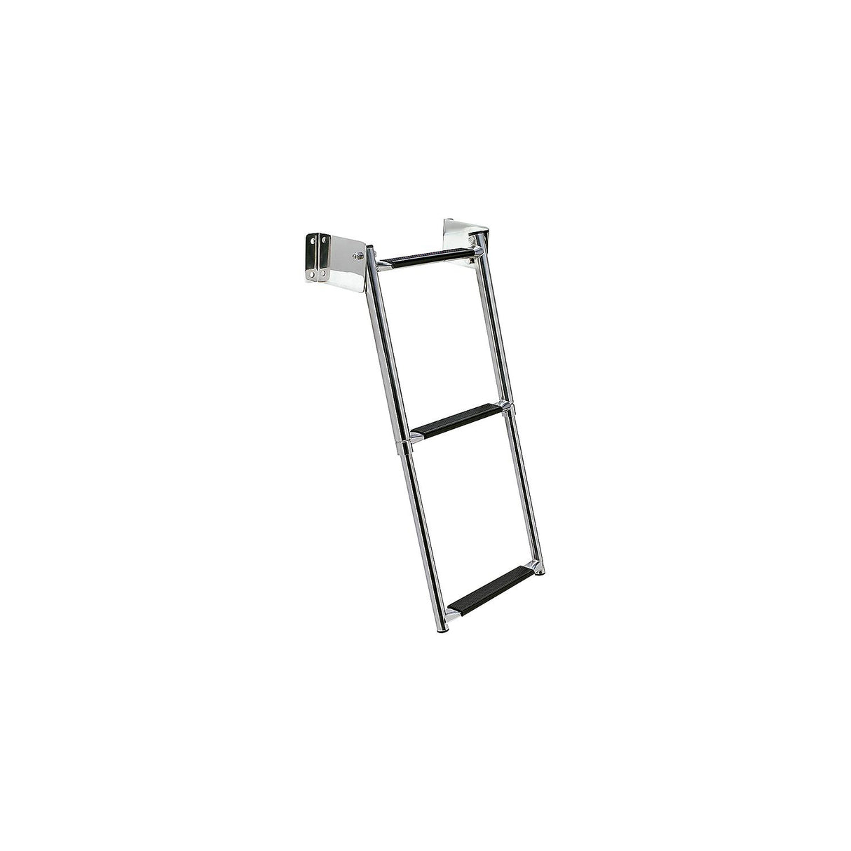 Seachoice Telescoping Transom Mount Ladder, Stainless Steel, 3 Steps, 300 Lb. Capacity