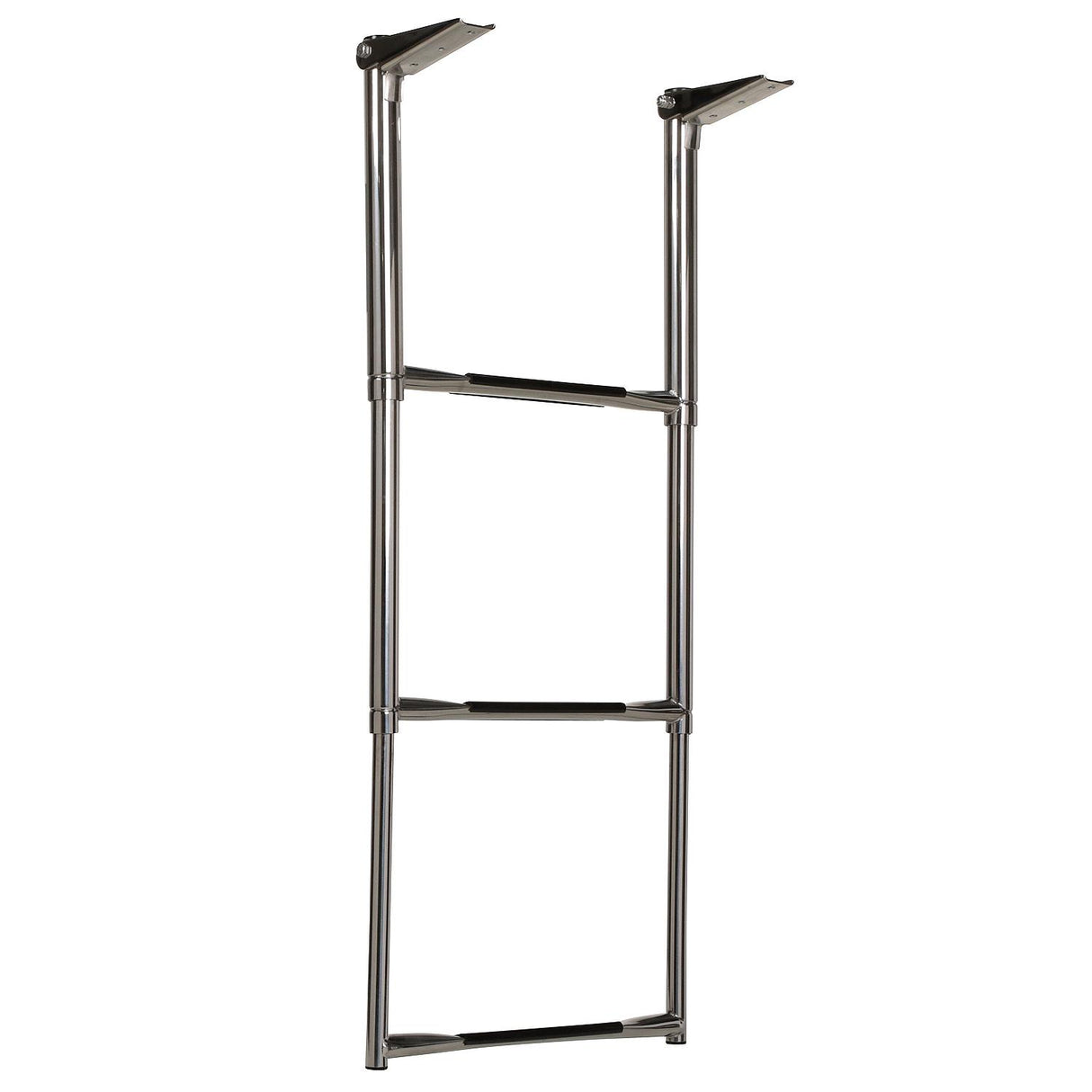 Seachoice 71301 Top Mount Telescoping Ladder for Universal Swim Platform, Stainless Steel Tubing, 3 Step, Ladder Only