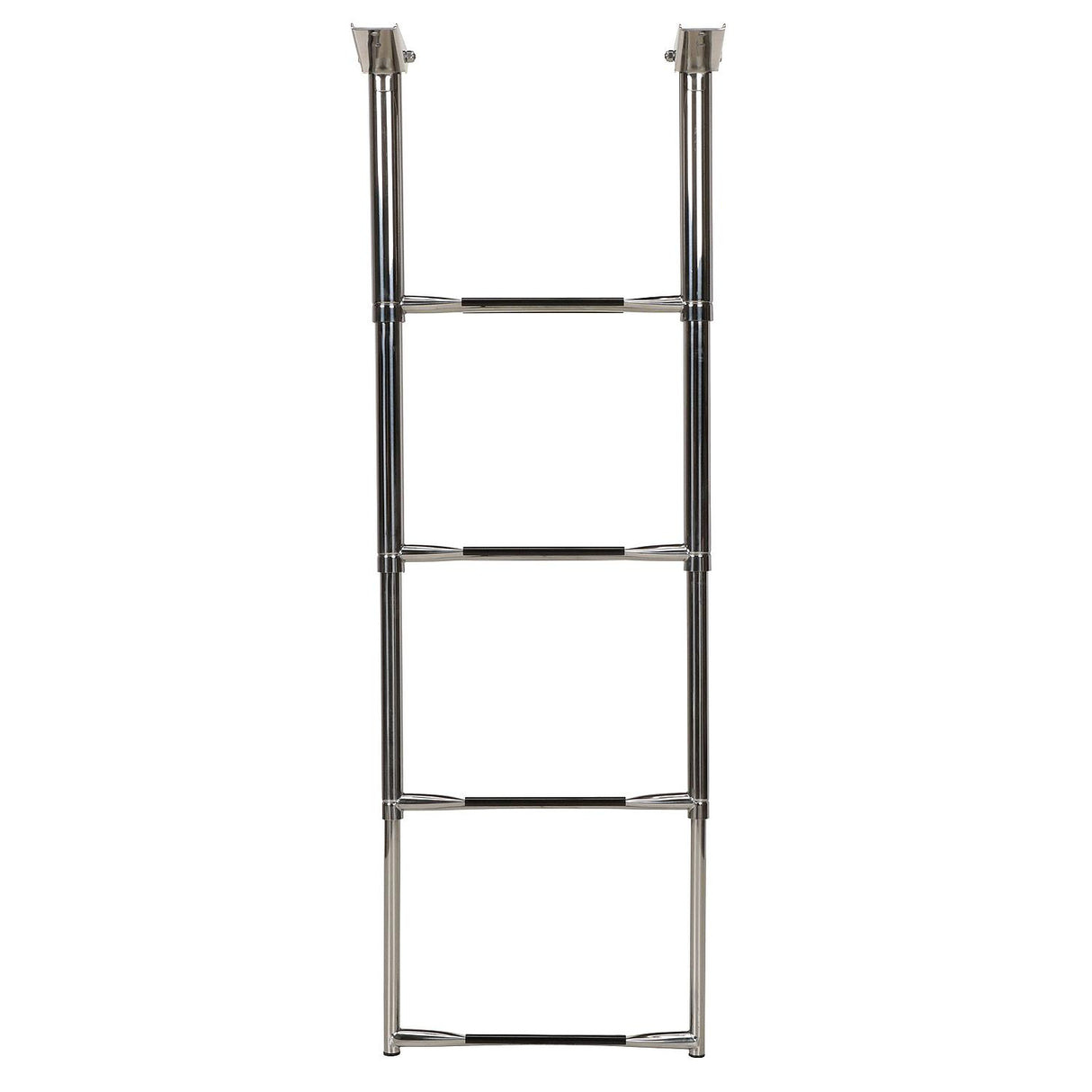 Seachoice 71321 Top Mount Telescoping Ladder for Universal Swim Platform, Stainless Steel Tubing, 4 Step, Ladder Only
