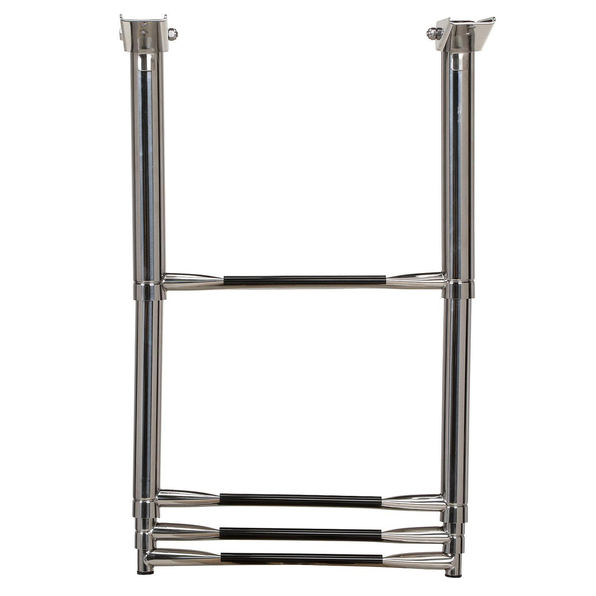 Seachoice 71321 Top Mount Telescoping Ladder for Universal Swim Platform, Stainless Steel Tubing, 4 Step, Ladder Only