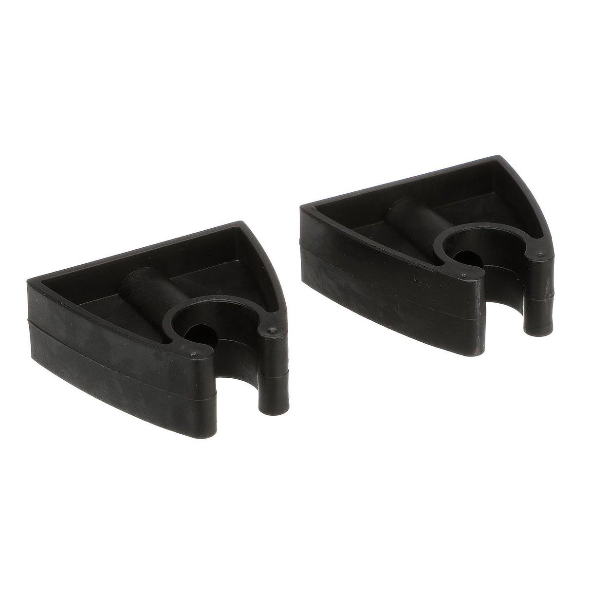 Seachoice 72051 Rubber Organizing Storage Clip, Black, Set of 2, One size