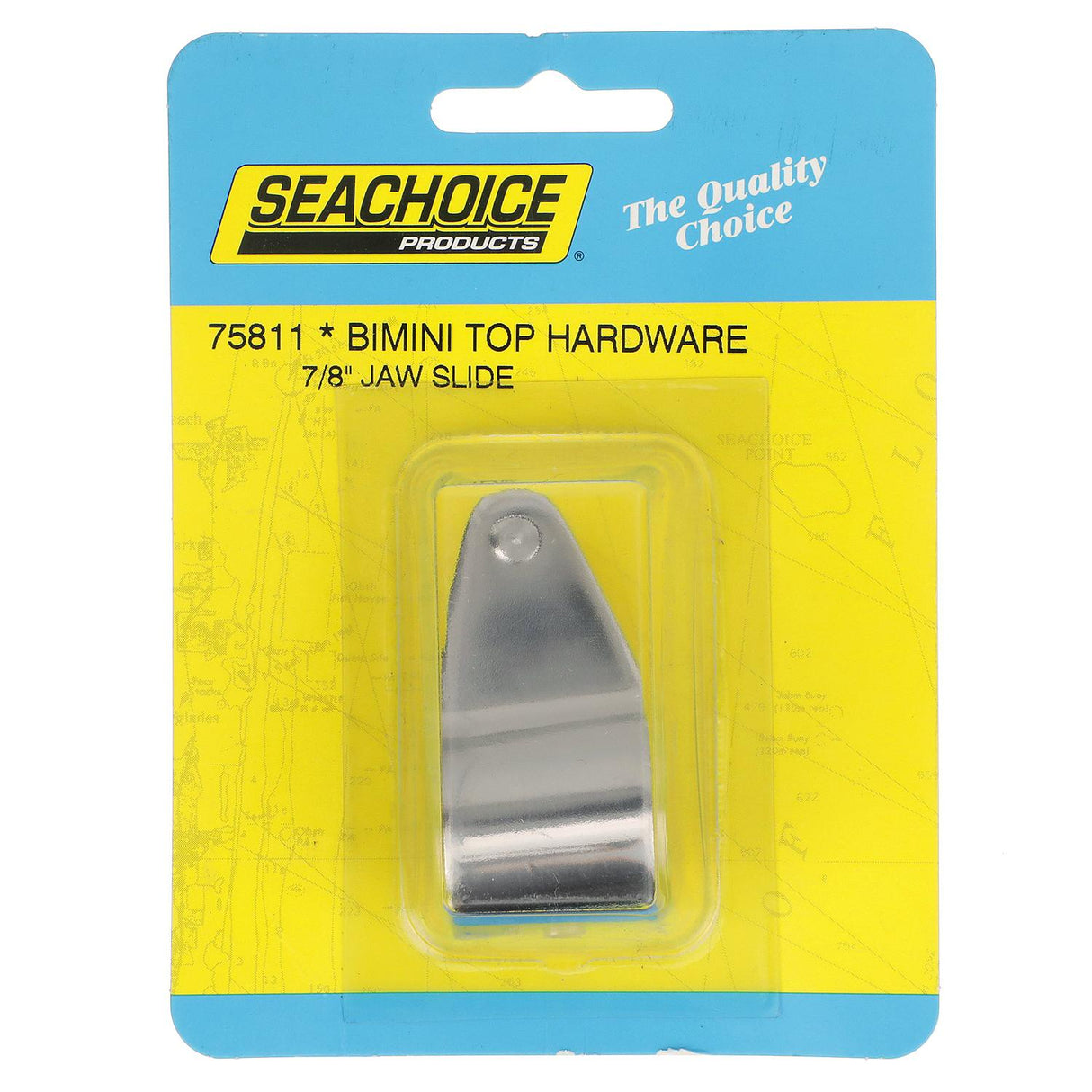 Seachoice Jaw Slide With Bolt for 7/8 In. Tube Bimini Tops, Stainless Steel