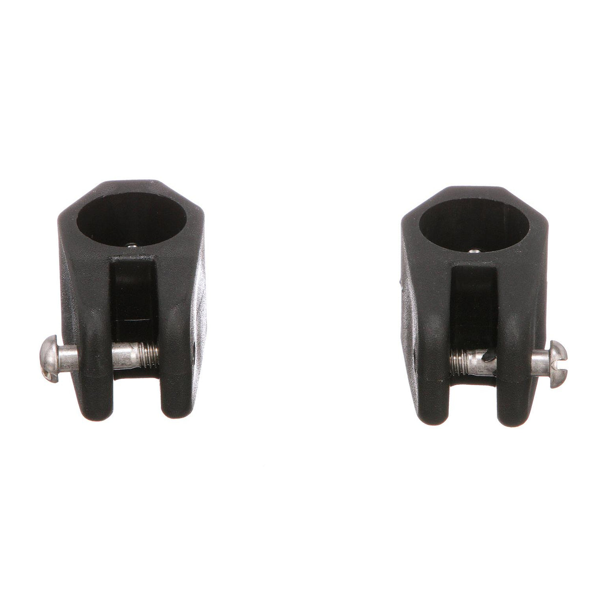 Seachoice Jaw Slide for 7/8 in. Tube Bimini Top, Black Nylon, Pack of 2