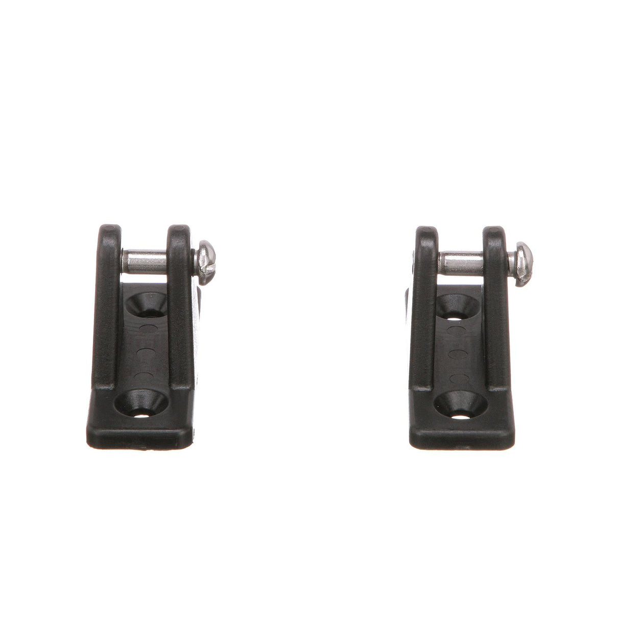 Seachoice Deck Hinge for Bimini Top, Black Nylon, Pack of 2