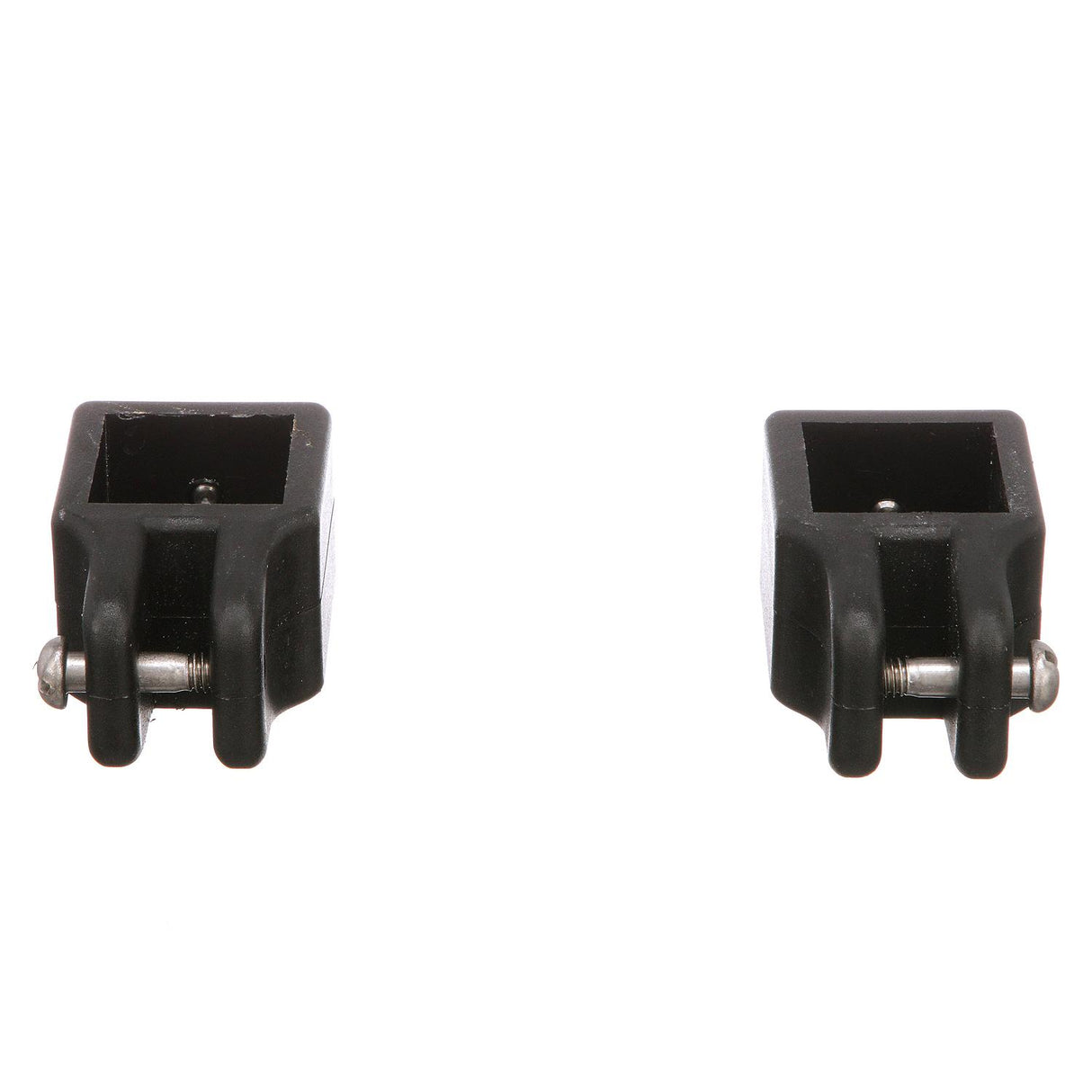 Seachoice Square Jaw Slide for 1 in. Square Tube Bimini Tops, Black Nylon, Pack of 2