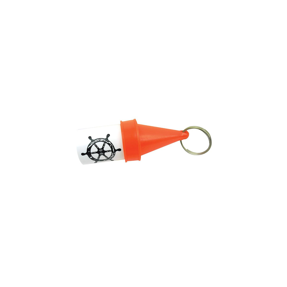 Seachoice 78081 High-Visibility Floating Key Buoy With Dry Storage, Red