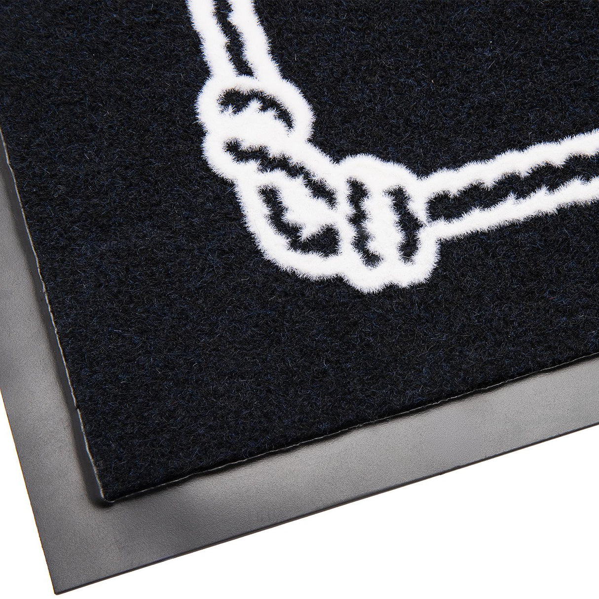 Seachoice Welcome Aboard Mat, Navy Blue, 18 In. X 27 In., Boat
