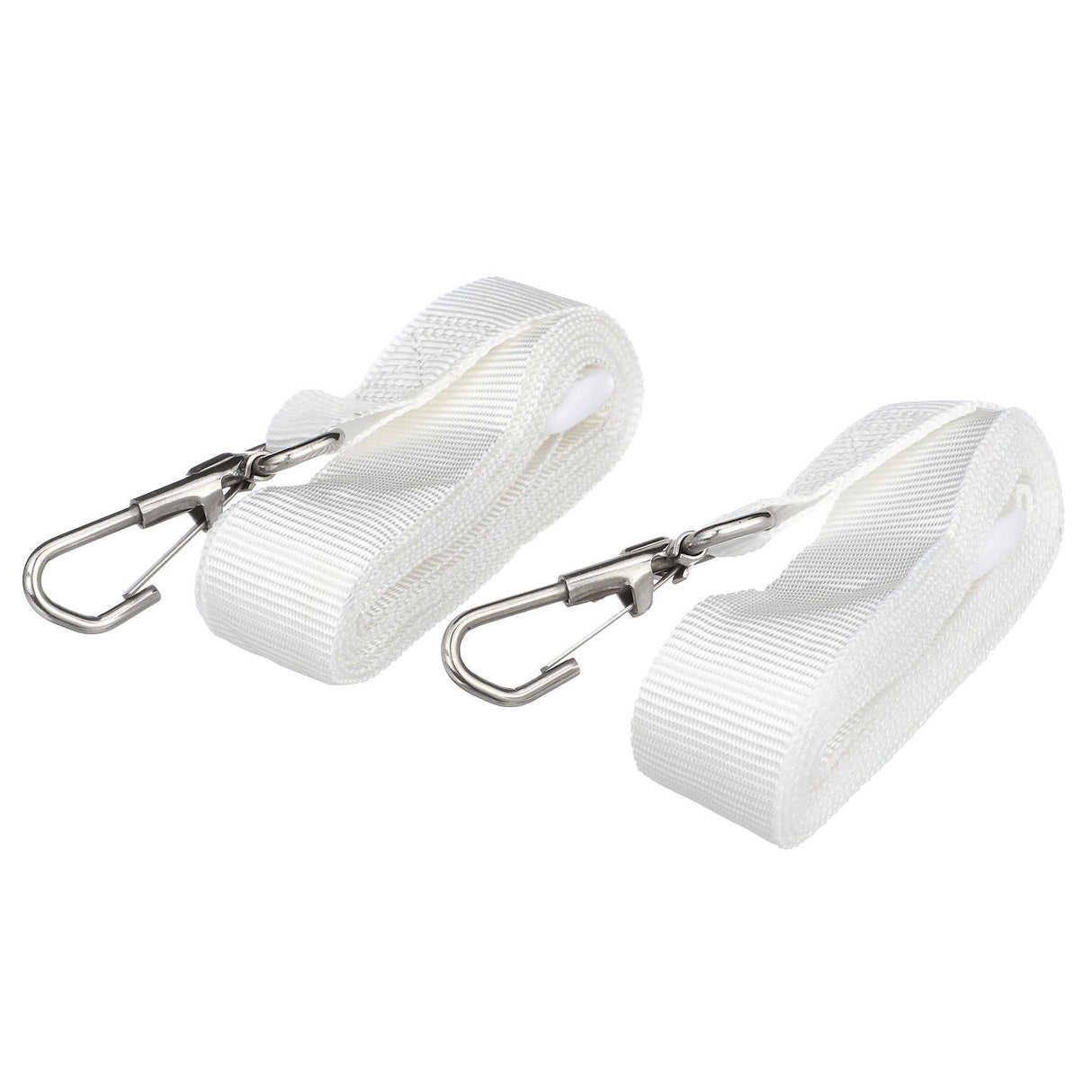 Seachoice 78801 Adjustable Bimini Top Straps w/ Snap Hooks, 96 In., White